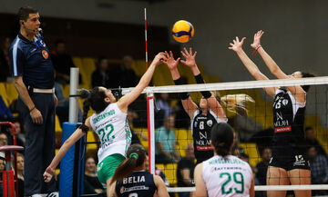 Volley League Γυναικών: Οριστικά πρώτος ο Ολυμπιακός, νίκη ψυχολογίας ο ΠΑΟ, απειλεί ΠΑΟΚ ο ΑΟ Θήρας