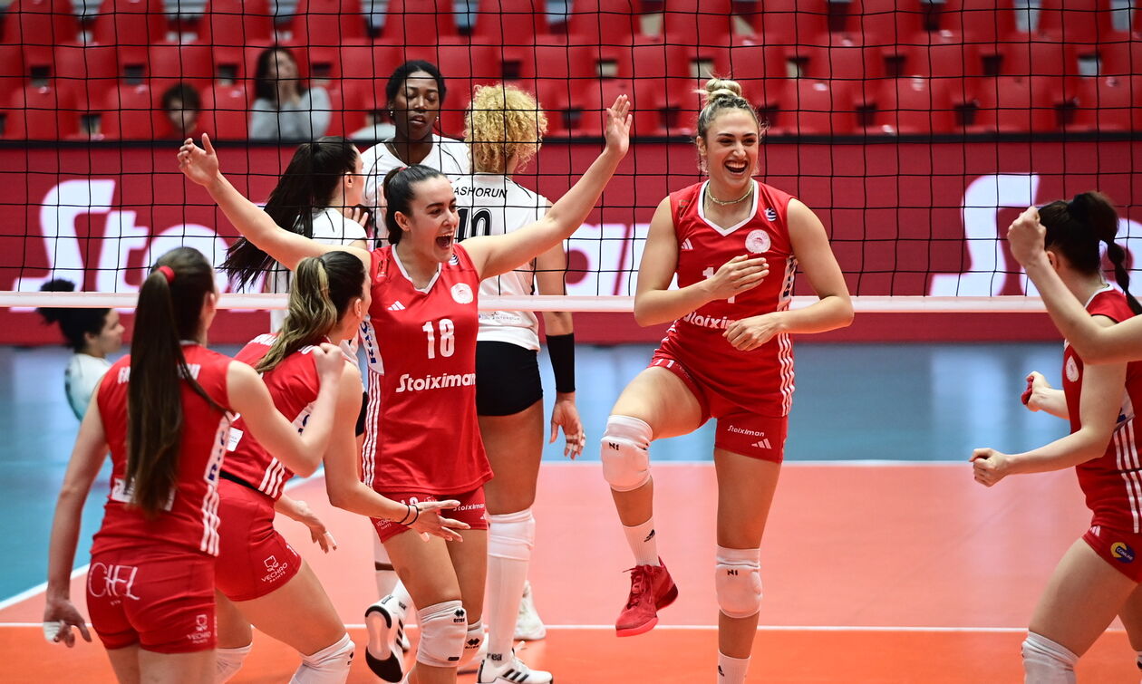 Volley League Γυναικών: Ο Ολυμπιακός άνετα 3-0 το Μαρκόπουλο στο φινάλε της κανονικής περιόδου