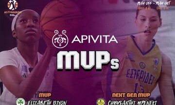 Α1 Γυναικών: MVP η Ντίξον, Next Gen η Μπενέκη