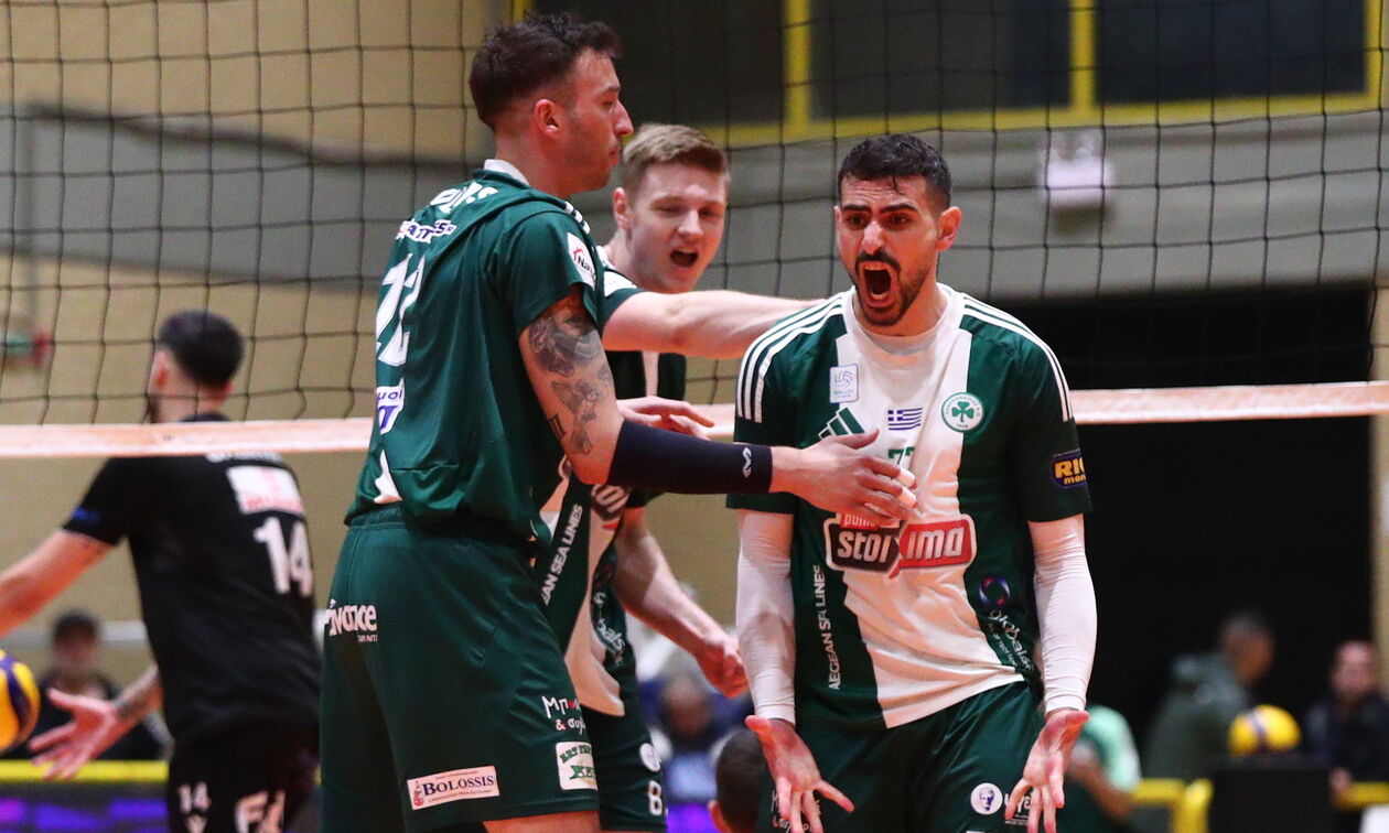 Volley League Ανδρών: Το 2-1 οι Ολυμπιακός και Παναθηναϊκός, παρέμεινε στην κατηγορία ο Φλοίσβος